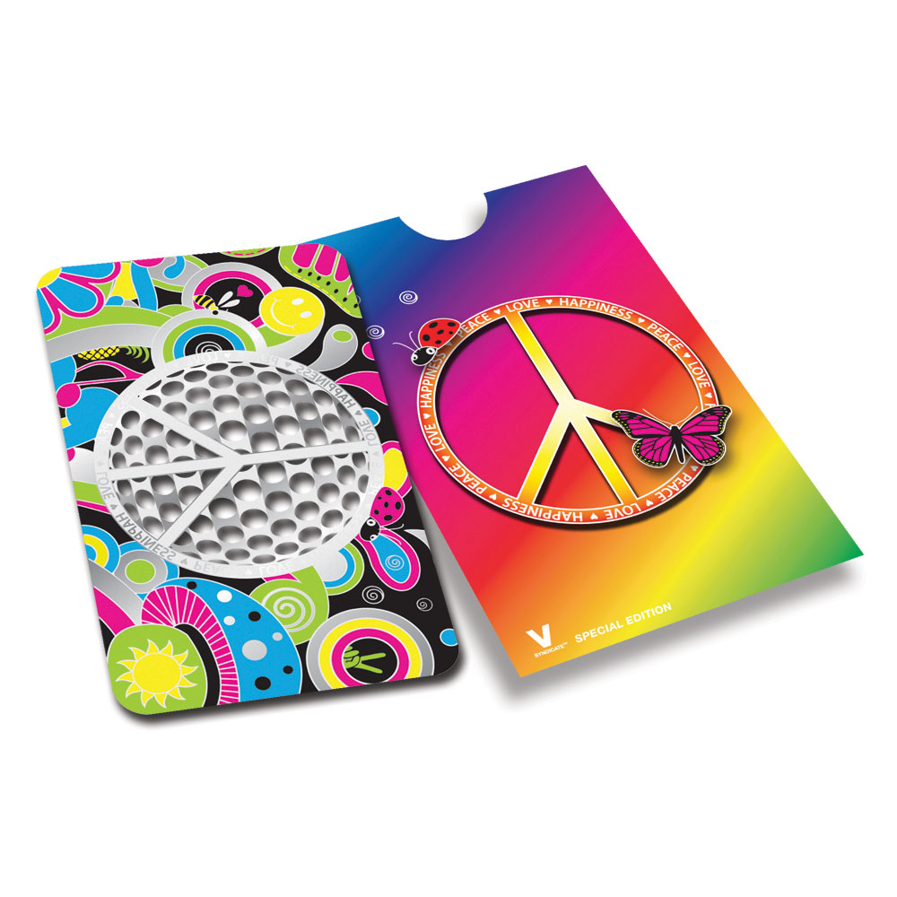 V Syndicate Grinder Card - Peace