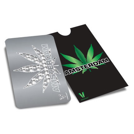 V Syndicate Grinder Card - Amsterdam Leaf